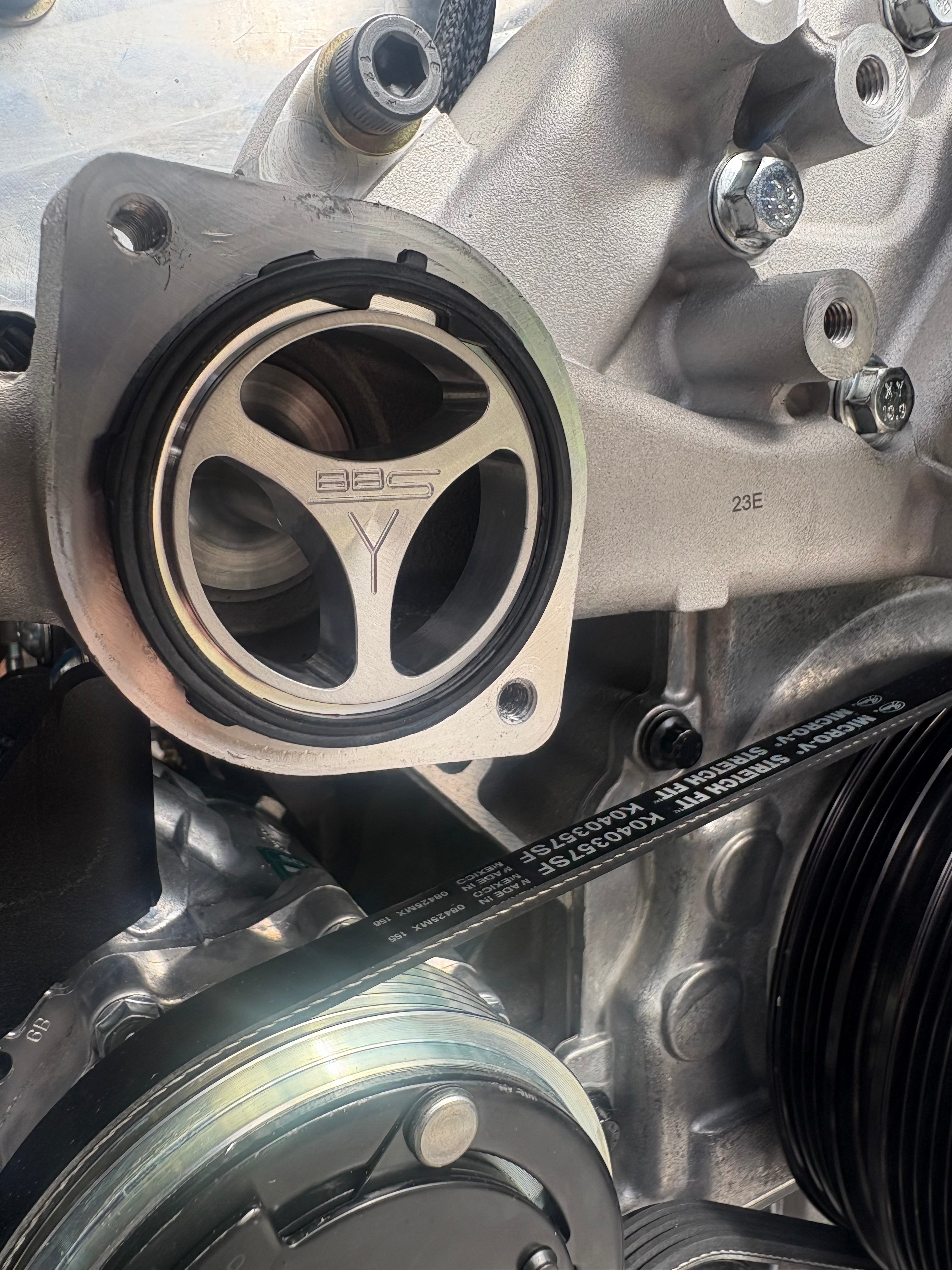 LS Billet Thermostat Bypass