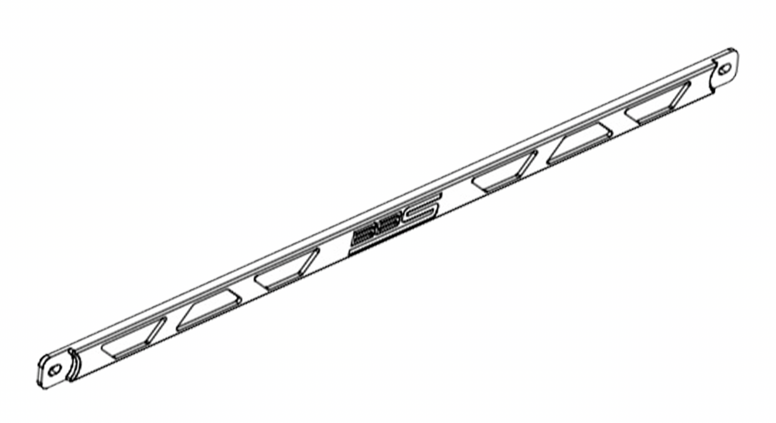 Billet Rear Cross Brace Support Bar